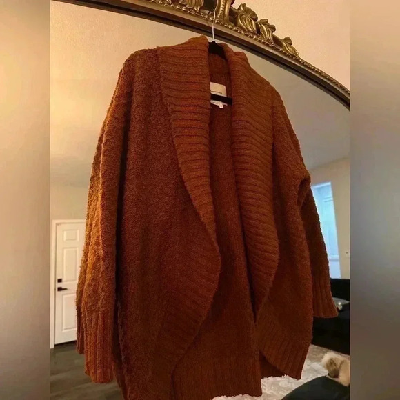 Anthropologie Denise Cocoon Sweater Open Front Cardigan - Picture 11 of 15